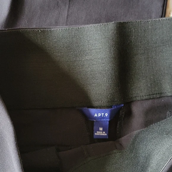 Apt. 9 Brynn Millennium Pull-On Bootcut Dress Pants w/ tummy control black - Picture 6 of 7